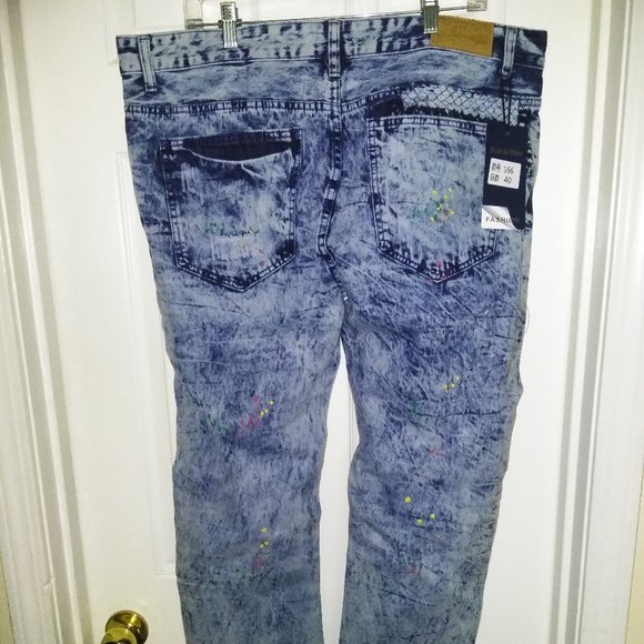 Fashion Men's Street Style Jean - Picture 5 of 11